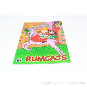 Saddle Stitching Softcover Childrens Book Printing Customiz